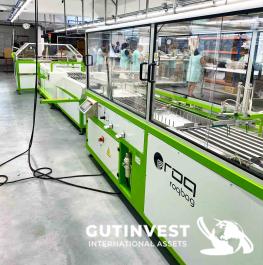 Automatic garment folding and packaging machine – Textile sector