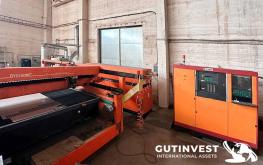 CO2 laser cutting machine -3.5kW  BYSTRONIC Model. Bylas 4020-2