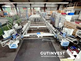 4-head welding line for window frames