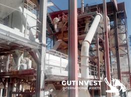 Grinding and micronizing plant